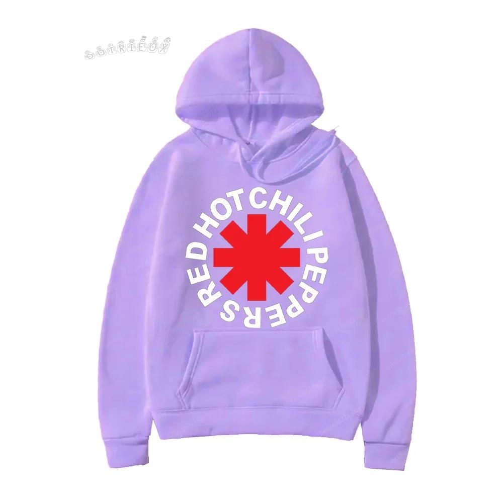 

Новая одежда в стиле хип-хоп Толстовка Red Chili женская с длинным рукавом Ретро рок-группа Уличная одежда Женский топ XL