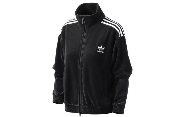 

Adidas Originals Jackets Women s Black Stand Collar Moderate Other FL0057 32