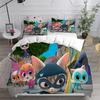 Anime Super Kitties Bedding Sets Comforter Quilt Bed Cover Duvetcover Pillow Case Sets Kids Adult Size  Home Textiles