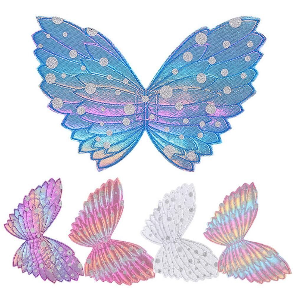 Polyester Children Magic Wand Dress Up Prop Fairy Princess Angel Wings Gril Boy