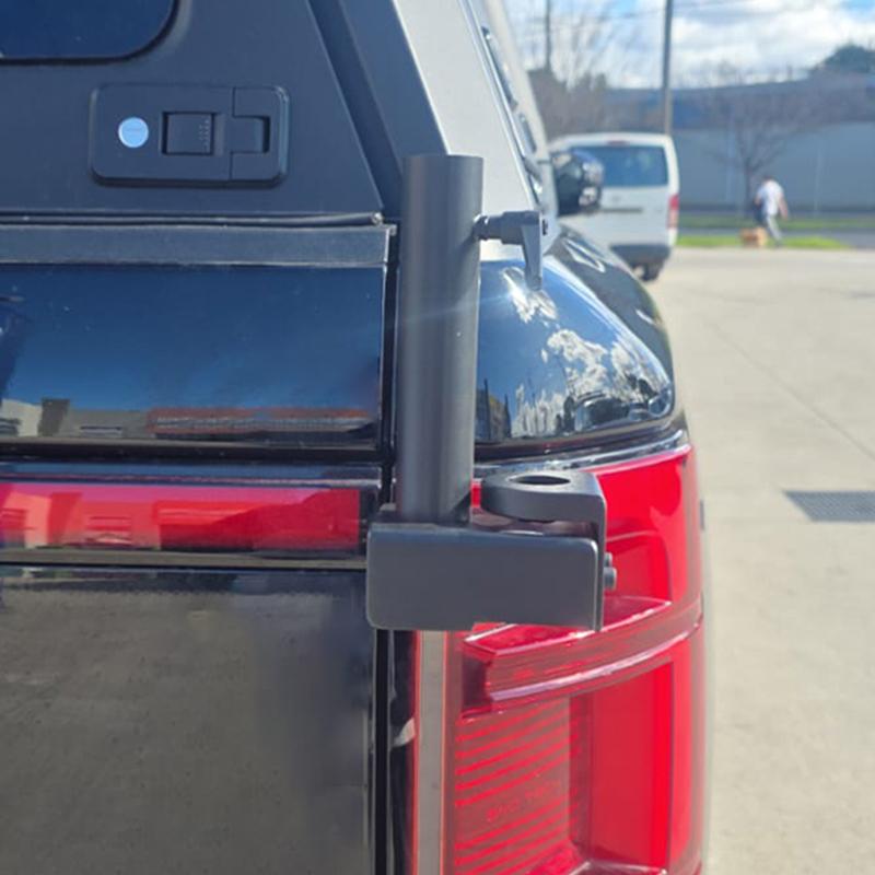 Trunk Door Flagpole Base For BYD Shark 6 Off-road Antenna Base Bracket Flag Pole Holder Exterior Modification Car Accessories