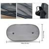 1pc/2pcs  Sun Shade Vehicle Shield Visor Protection Back Car Window Shade Mesh Sunshade Screen Heat Insulation UV Protection