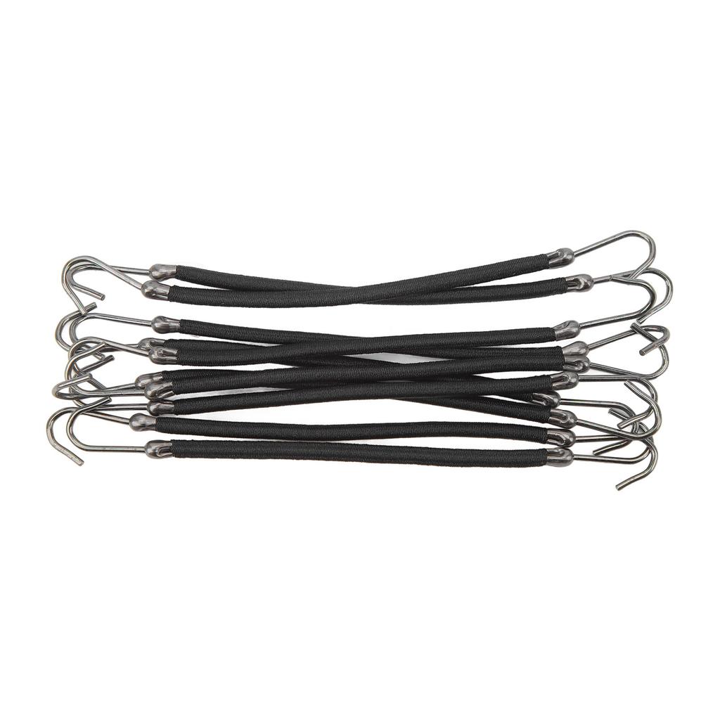 10 Stück Pferdeschwanzhalter Haken Damen Mädchen Flexibles Elastisches Haarband Haken Styling Werkzeug für Verabredungen