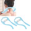 2pcs Neck Massager Dual Trigger Point Ergonomic Handheld Massager for Neck Shoulder