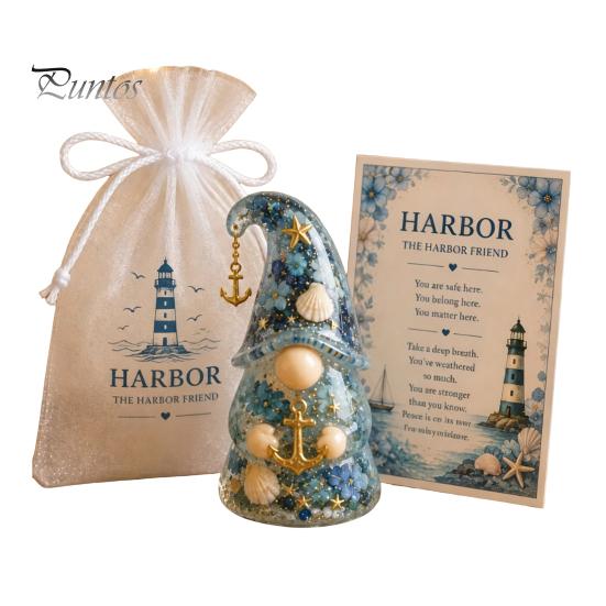 Gnome Statue Emotional Support Pocket Gift, Encouragement Figurine for Desk Decor, Motivational Keepsake Friends, Positive Energy And Luck Charm