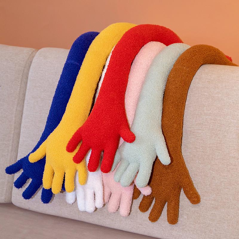 Creative Long Arm Hug Pillow With Soft Plush For Home Comfort And Gift