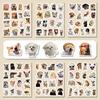 100pcs Abstract Funny Puppy Stickers for Phone, Cup, Computer, Tablet, and Fridge Decorations