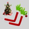 Grinch Apple Christmas Arm Decorations - Cute & Funny Masquerade Props