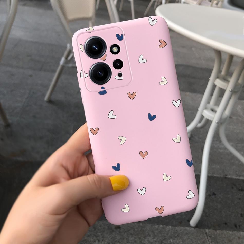 Case For Xiaomi Redmi Note 12 4G Note12 Pro Global Cute Sunflower Candy Color Soft Silicone Cover For Redmi Note 12 Pro 12Pro 5G