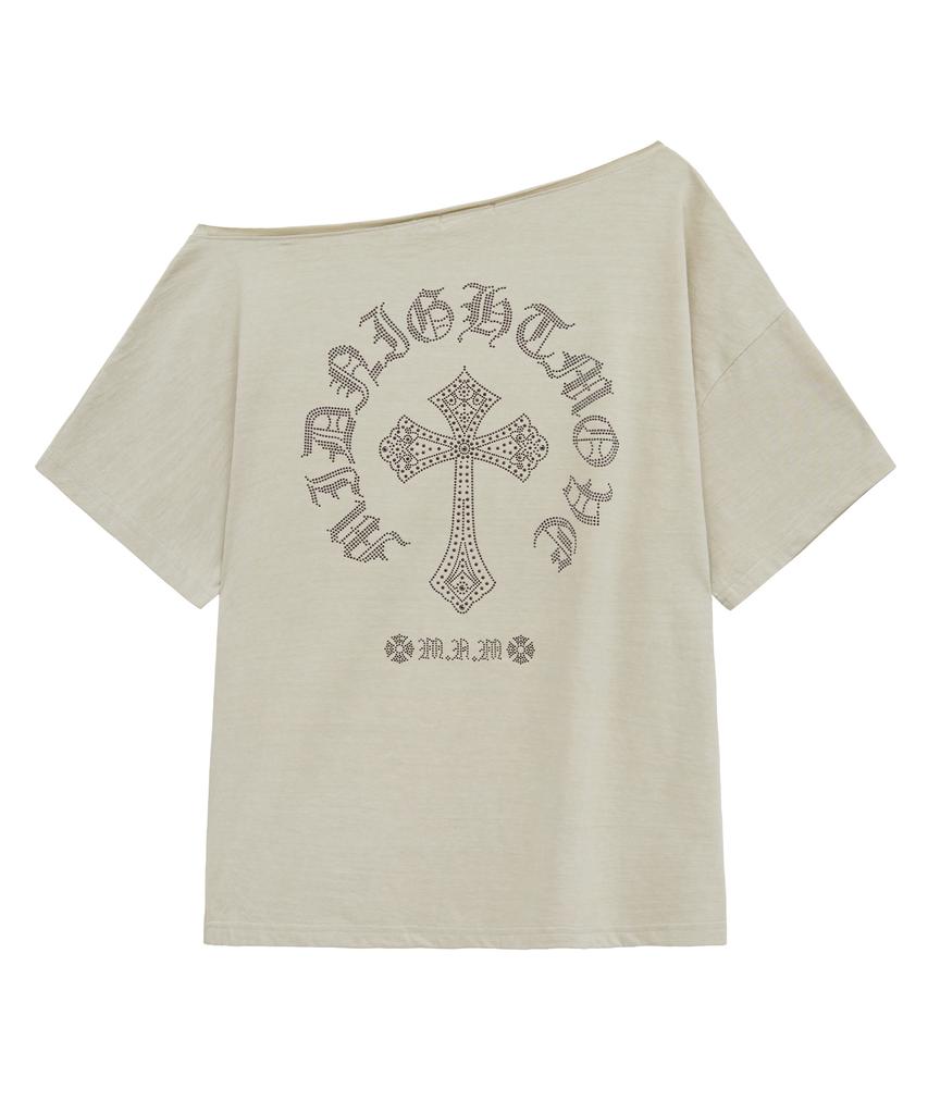 MIDNIGHT MOVE Cb Cross T (Beige)