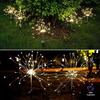 Waterproof Solar Dandelion Firework String Lights for Garden and Lawn Decoration