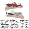 Realistic Pvc Model Ocean Animal White Whale Shark Sea Dragon Sailfish Tuna Display Piece