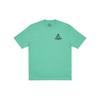 Palace Tri-Heads T-Shirt Aqua FW21 Winter Collection Printed Short Sleeve T-Shirt Unisex Tops Green P21TS152