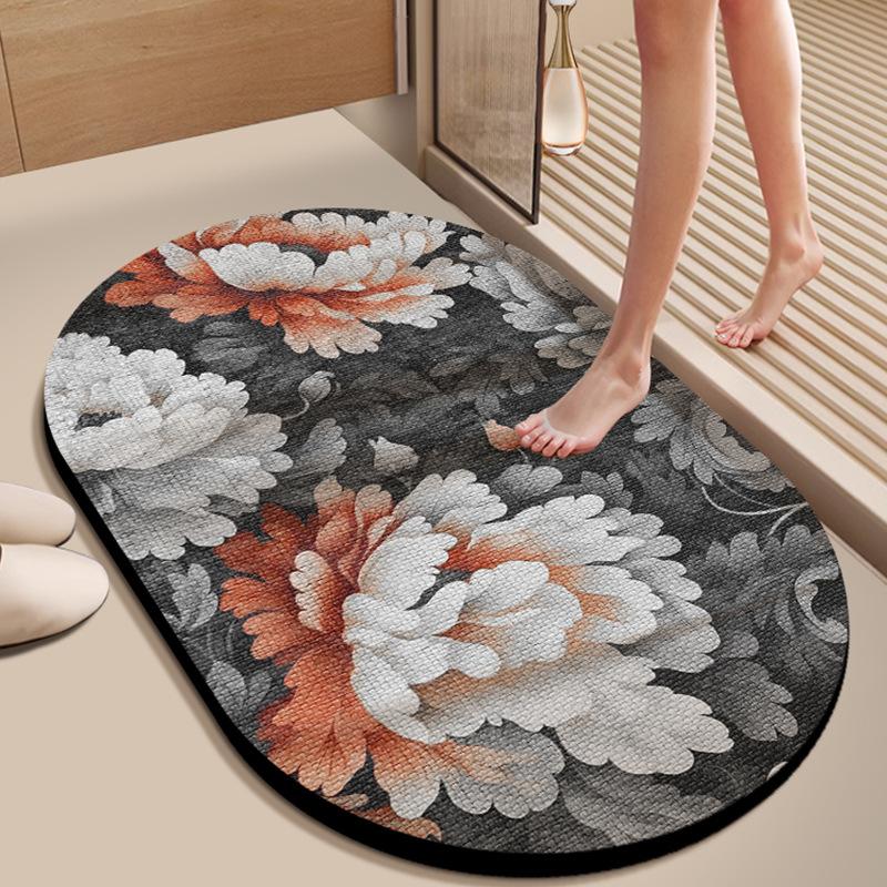 

Противоскользящие коврики для ванной комнаты высокого класса, быстросохнущие коврики из диатомовой грязи для ванной 40X60cm 15.7X23.6in