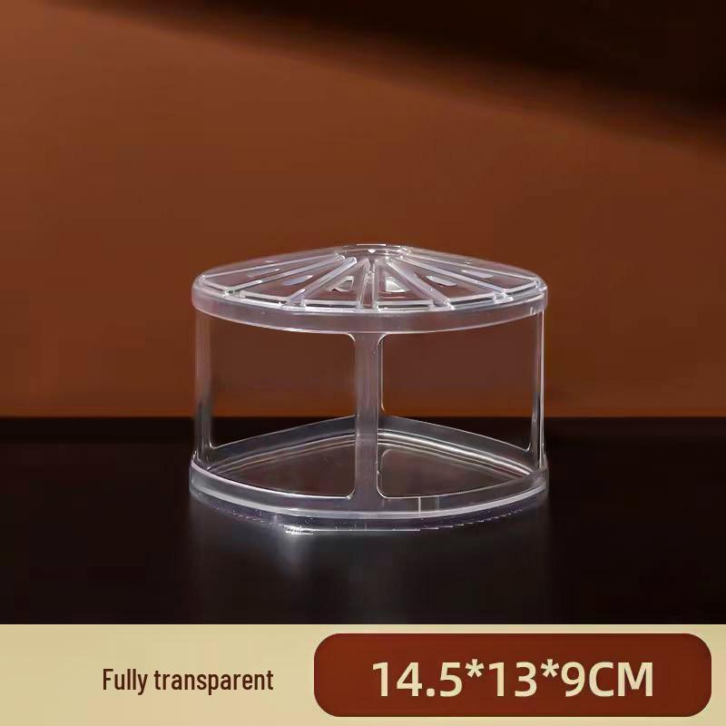 Transparent Desktop Aquarium: Fighting Fish, Jellyfish, Goldfish Tank with Street Stall Stand Design