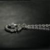 Retro Taotie Dragon Anheng Mannlige Smykker Fierce Coiled Dragon Halskjede 925 Sterling Sølv Menn Jubileum Tilbehør Gave