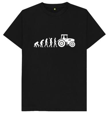 Evolution eines Bauern Landwirtschaft T-Shirt