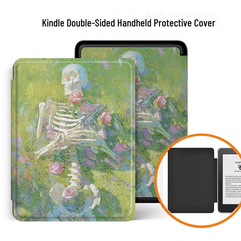 Magnetic Detachable Sleep Case: Compatible with Kindle Paperwhite KPW1-6 Acrylic/Silicone, Kobo.
