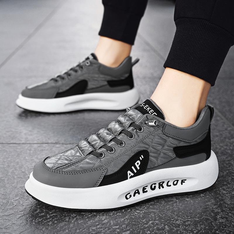 Tide Trend Herren 4-Jahreszeiten-Tennis-Sport-Lauf-Freizeit-Turnschuhe, männliche Walking-Reise-Plattform-Joggingschuhe