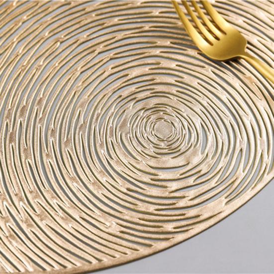 Talos Round Hollow Anti-Slip Heat Insulation Cup Mug Pad Coaster Bowl Place Mat Decor