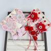 New Year Red Butterfly Hair Clips for Girls - Ancient Chinese Style, Festive & Elegant, Perfect for Hanfu or New Year's Outfits