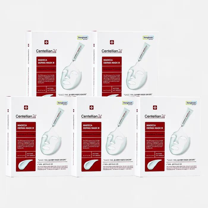 Madeca Derma Mask 3 Intensive Formula 23ml 5 boxes (50 sheets)