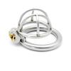 Super Small Stainless Steel 3 Size Bird Cock Cage Lock Adult Game Metal Male Chastity Belt Device Penis Ring Sex Toys For