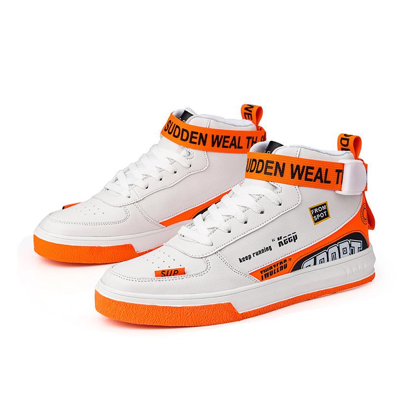 Herrenschuhe in großen Größen High-Top-Schuhe Winter neu dicksohlige vielseitige lässige Sport-Board-Schuhe