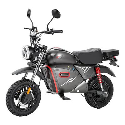Electric Bicycle iScooter Y18 2000 Peak Motor 15" Tire 48V 20AH Fully Suspension Adult Electric Motorcycle Max Load 150Kg With NFC