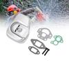 Concrete Cut Off Saws Muffler,545008026 Chainsaw Exhaust Muffler Assembly Garden Oil Saw Noise Reduction Lowerer Emission Muffler for 230 235 236 240