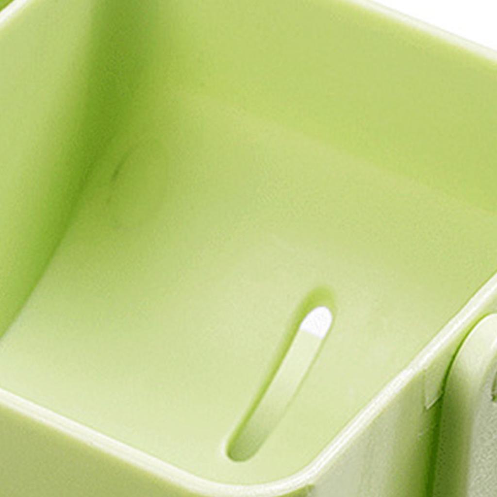 Beauty Sponge Blender Holder Powder Puff Organizer Makeup Powder Puff Sponge Holder Display Stand Double Compartment