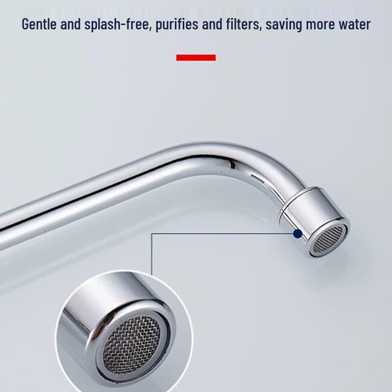 Commercial Semi-Automatic Swing Faucet