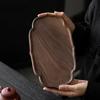 High End Black Walnut Wood Dry Brew Table Tea Tray Pot Bearing Holder Ancient Dry Soaking Table Pot Base Chinese Tea Ornaments