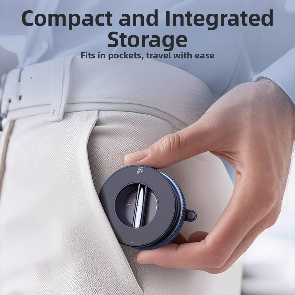 Strong Suction Magnetic Car Phone Holder 360° Rotating Folding Cell Phone Bracket Universal Portable Travel Phone Stand Desktop