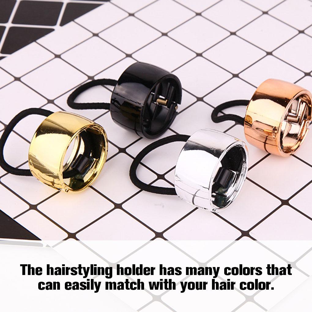 ABS Resin Women Ponytail Holder Portable Fixing Easy Matching Replacement Fashionable Hairdressing Hair Tie Accessories