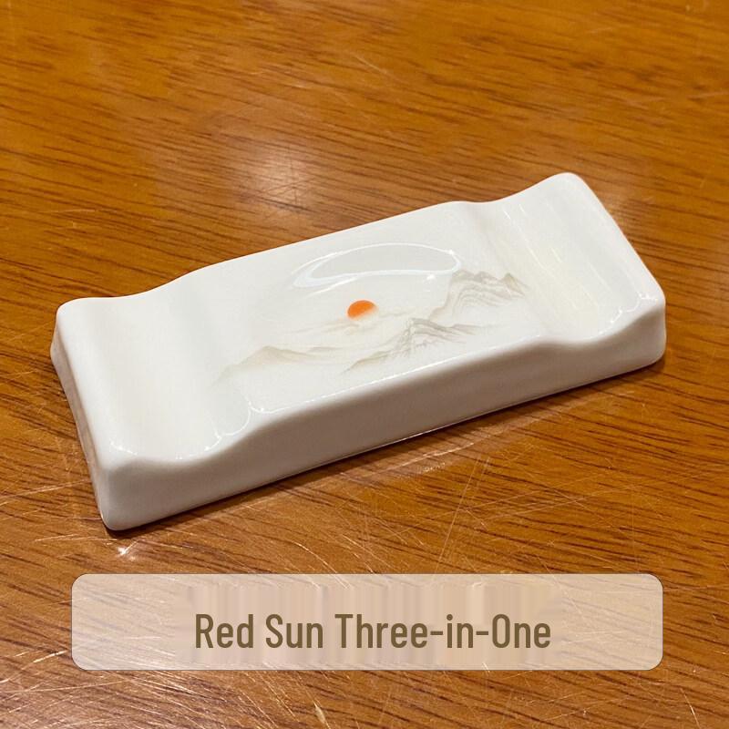 

Ceramic Dual-Use Chopstick & Spoon Rest Holders