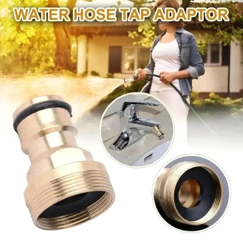2Pcs Universal Tap Kitchen Adapters Brass Faucet Watering Garden Tools Tap Connector Mixer Hose Adaptor Basin Fitting