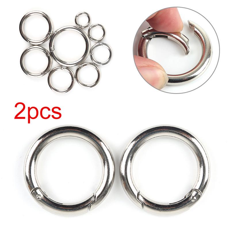 2pcs Bag Clasps Lobster Swivel Trigger Clips Snap Hook 45mm Strapping Strong