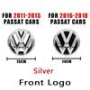 ZCKOT1 VW Logo Car Badge Hood Front Fence Rear Trunk Emblem Sticker For Volkswagen PASSAT B6 B7 2011-2015 Passat B8 2016-2018 Accessory