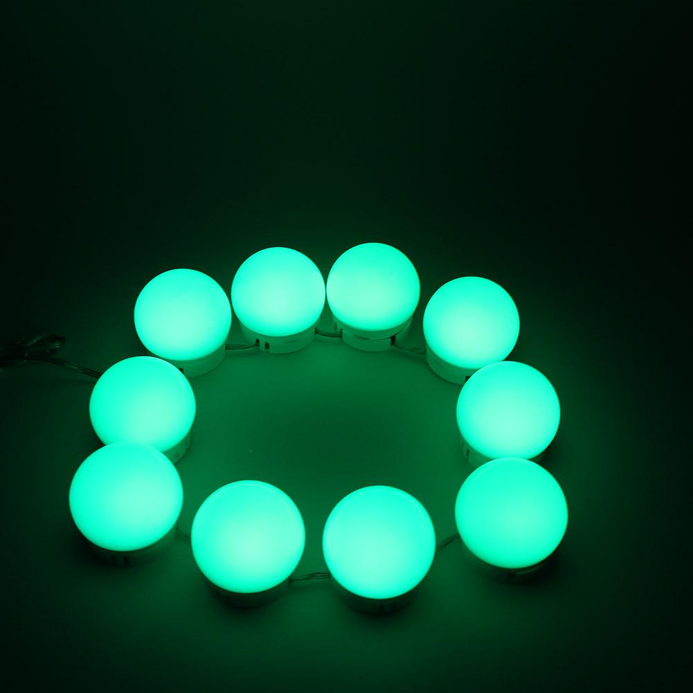 10pcs Colorful LED Light Bulb Makeup Mirror Bulb Wedding Party Mirror Bulb