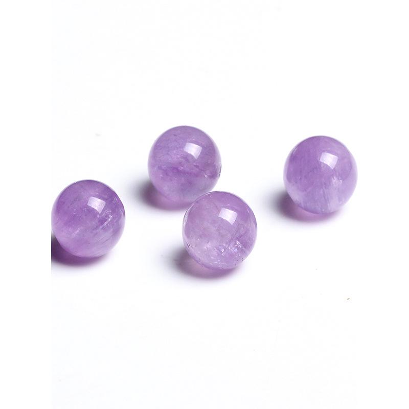 Natural Amethyst Round Beads Bracelet & DIY Jewelry Accessories