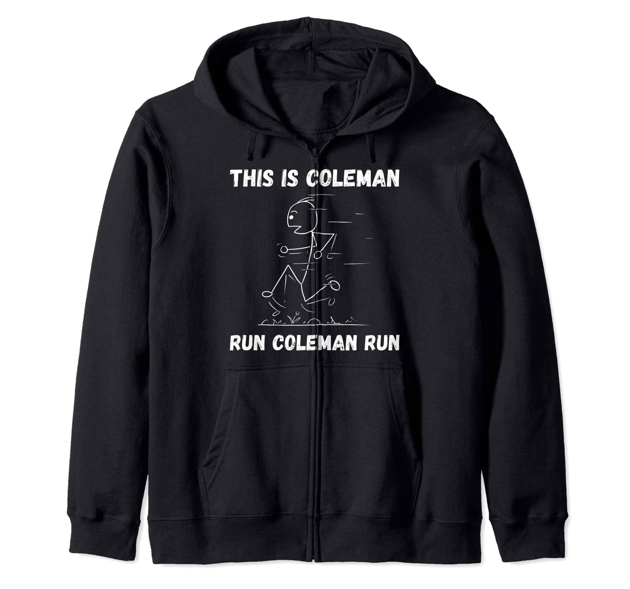 

Coleman Run Coleman Run personalized fan tracksuit. Zip hoodie