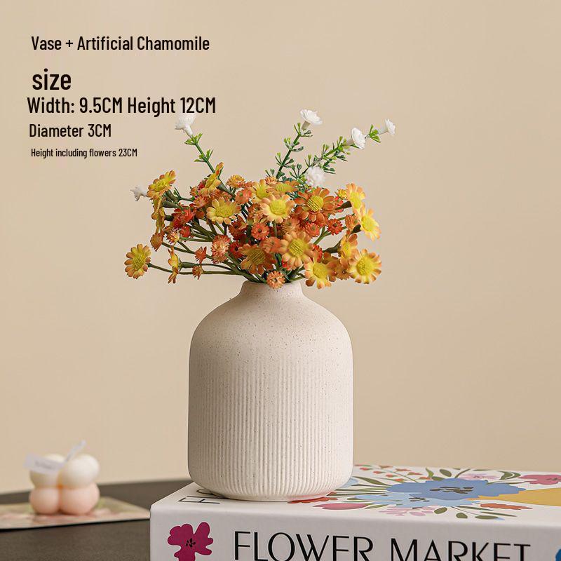 Premium Ceramic Rose Vase for Elegant Home Decor