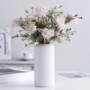 Simple Plastic Vase Donut Shape Single Flower Pot Home Living Room Decoration Table Ornaments Circle Flower Arrangement Vase
