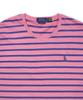POLO RALPH LAUREN Custom Slim Fit Striped Jersey T-Shirt - Red