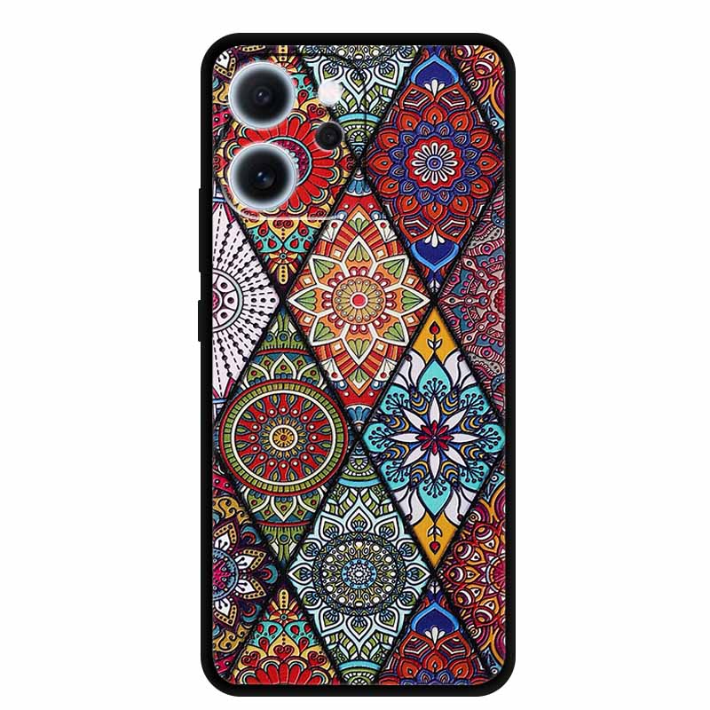 3D Flowers Emboss Fundas For OPPO Reno 15F 5G Case Soft Silicone Phone Cases For OPPO Reno 15F Back Covers Shell Coque 6.57"