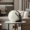 Abstract Sculpture Contemporary Modern Art Ornament Sleek for Interior Designers