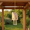Yousheng Carpenter Bee Trap Nest, Outside Hanging Bee Catcher, Wood And Glass Jar Design, Effective Carpenter Bee Removal for Home Yard