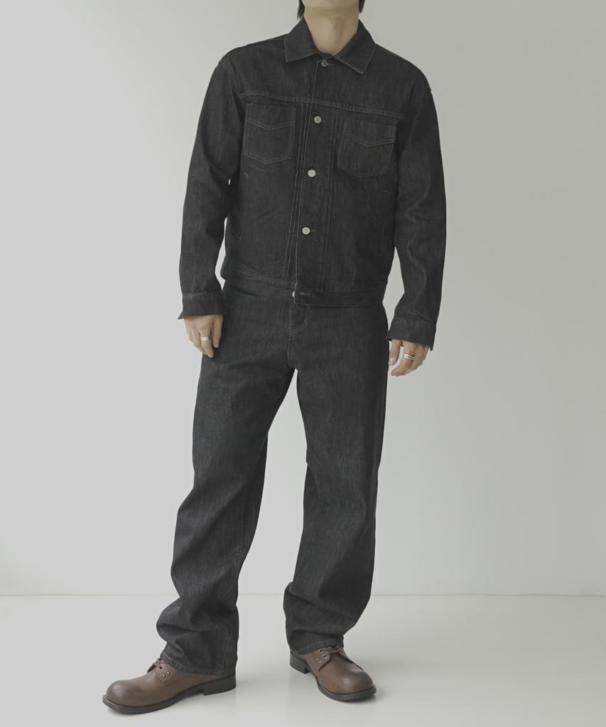 Siiiido Jonah Pf Silhouette Selvedge Raw Denim Jacket #2