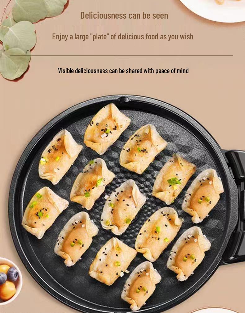 Xianke Multifunctional Electric Griddle & Grill - Suspended Household Frying & Grilling Pan.